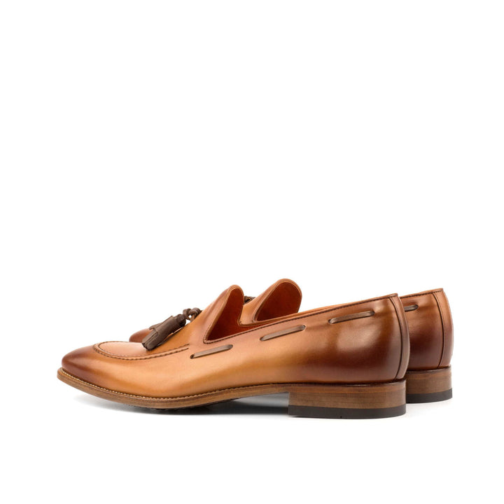 Loafer-Painted Calf, Dark Brown, Brown 3-MERRIMIUM