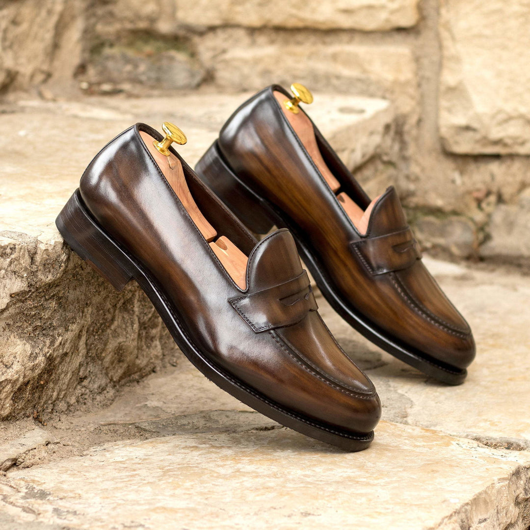 Loafer-Patina, Dark Brown 1-MERRIMIUM-WS