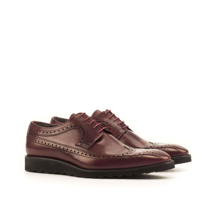 Longwing Blucher-Painted Calf, Burgundy 3-MERRIMIUM