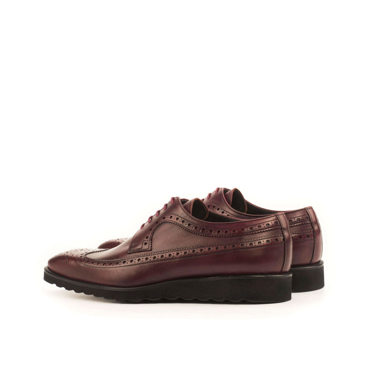 Longwing Blucher-Painted Calf, Burgundy 4-MERRIMIUM