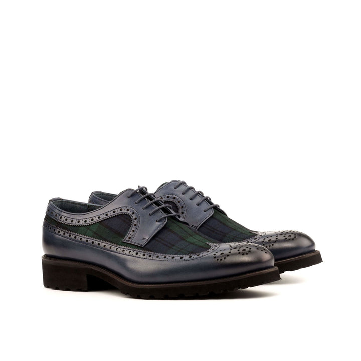 Longwing Blucher-Painted Calf, Sartorial, Blue 4-MERRIMIUM