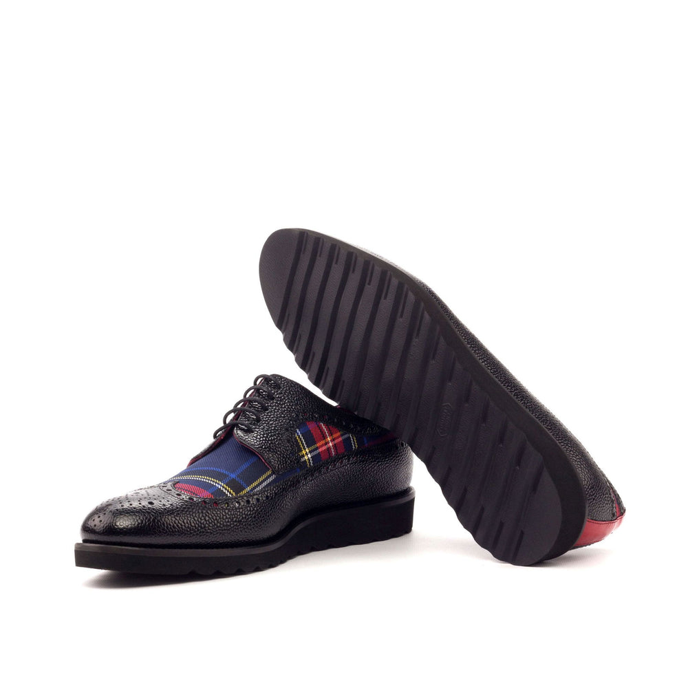 Longwing Blucher-Pebble Grain, Patent, Sartorial, Black, Red, Blue 2-MERRIMIUM-WS