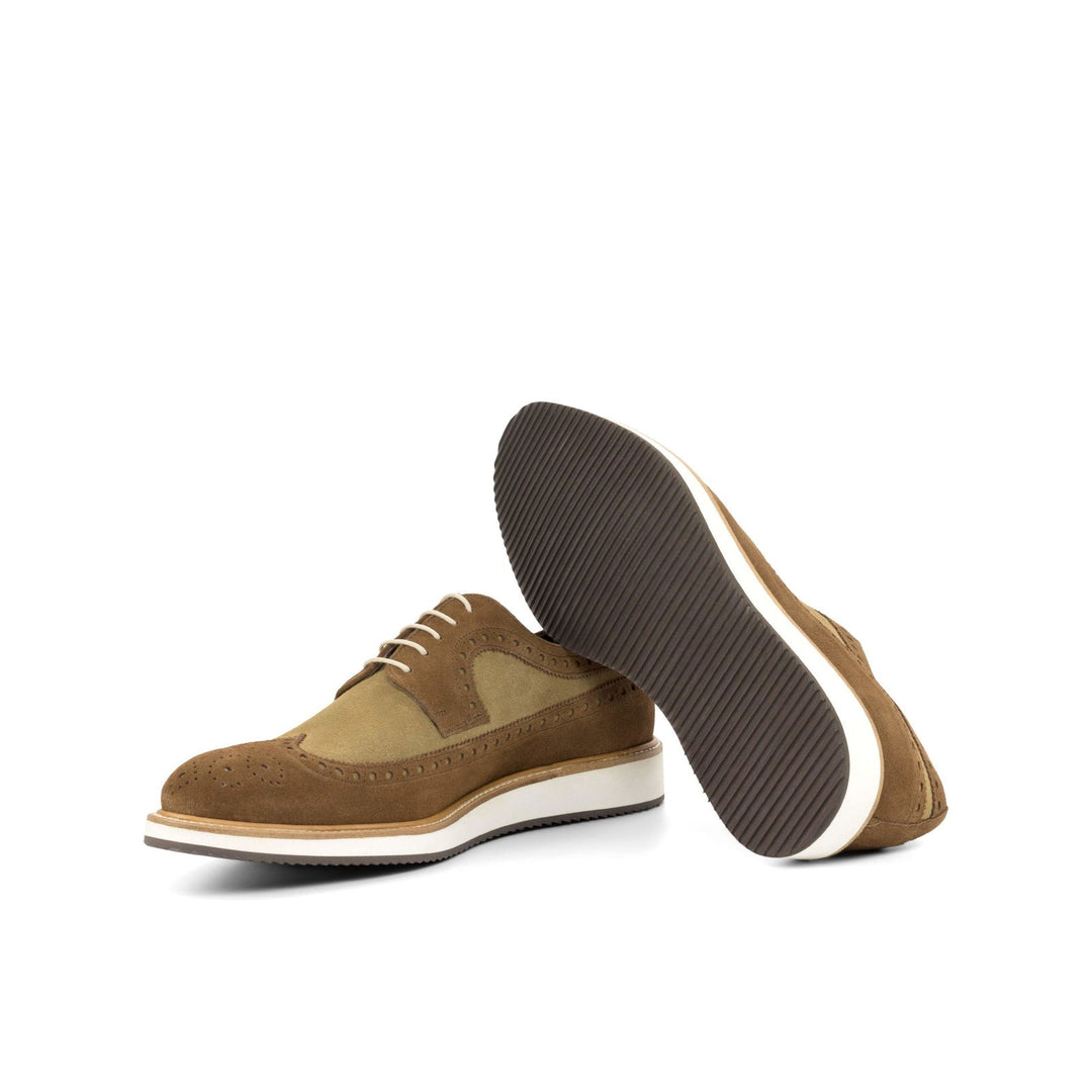 Longwing Blucher-Suede, Brown 2-MERRIMIUM