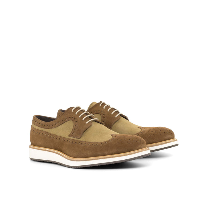 Longwing Blucher-Suede, Brown 3-MERRIMIUM