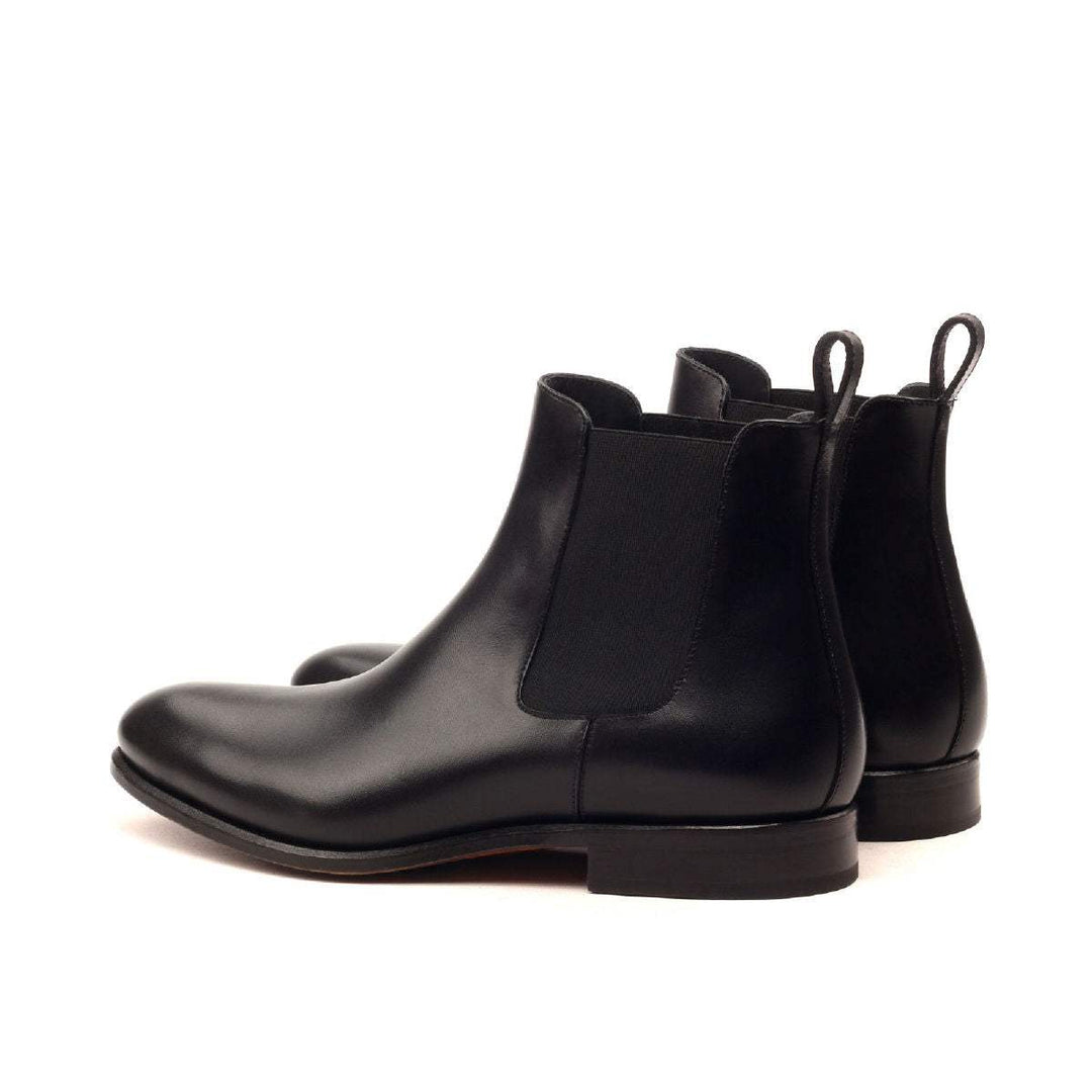 Men's Chelsea Boots Classic Leather Black 2405 4- MERRIMIUM