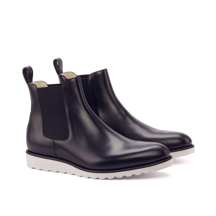 Men's Chelsea Boots Classic Leather Black 3195 3- MERRIMIUM