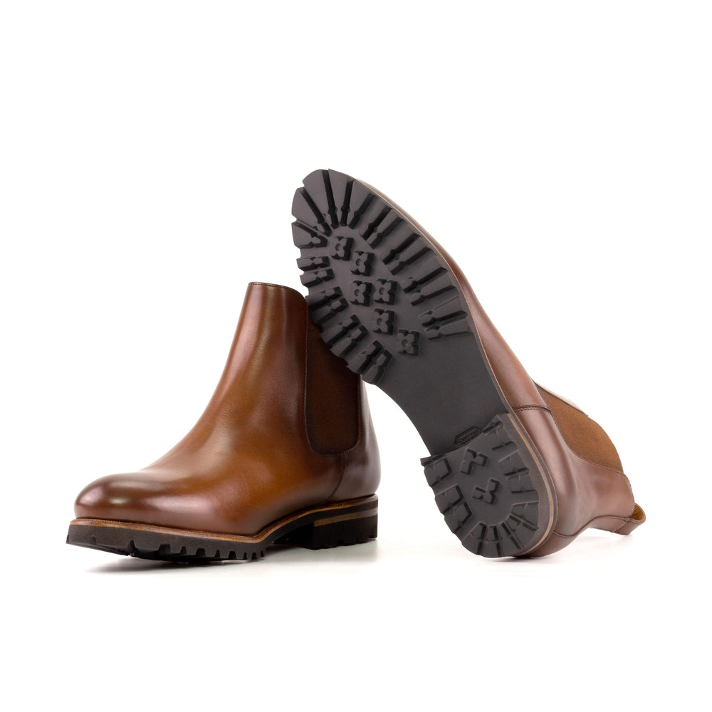Men's Chelsea Boots Classic Leather Brown 5452 2- MERRIMIUM