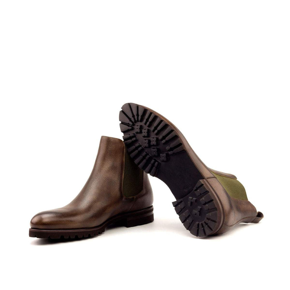 Men's Chelsea Boots Classic Leather Dark Brown 2915 2- MERRIMIUM