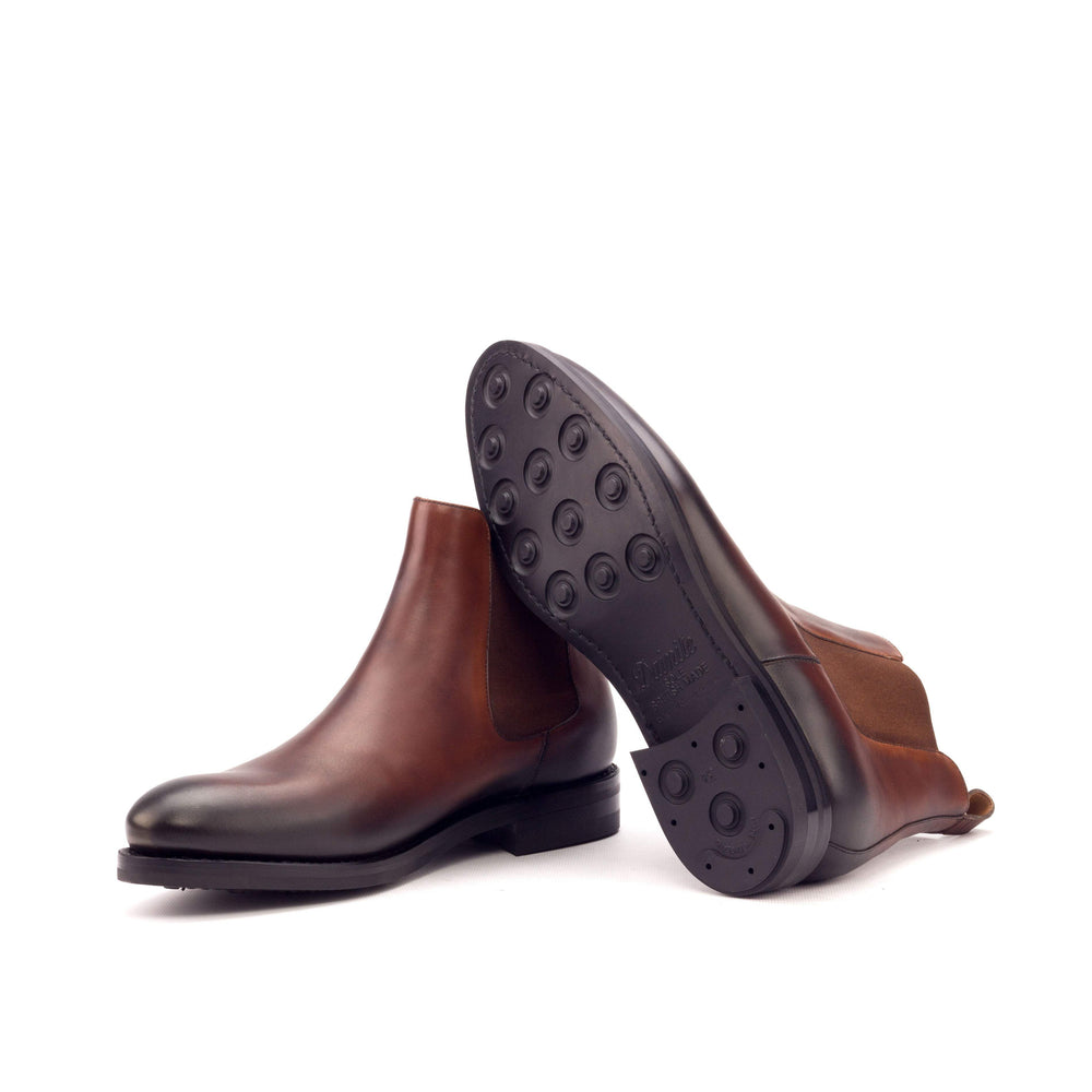 Men's Chelsea Boots Classic Leather Goodyear Welt Brown 3238 2- MERRIMIUM