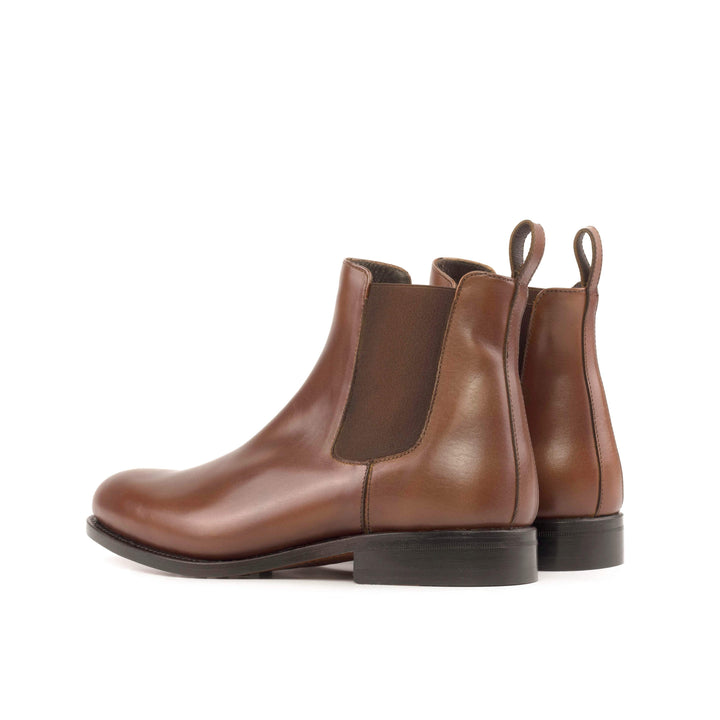 Men's Chelsea Boots Classic Leather Goodyear Welt Brown 5594 4- MERRIMIUM