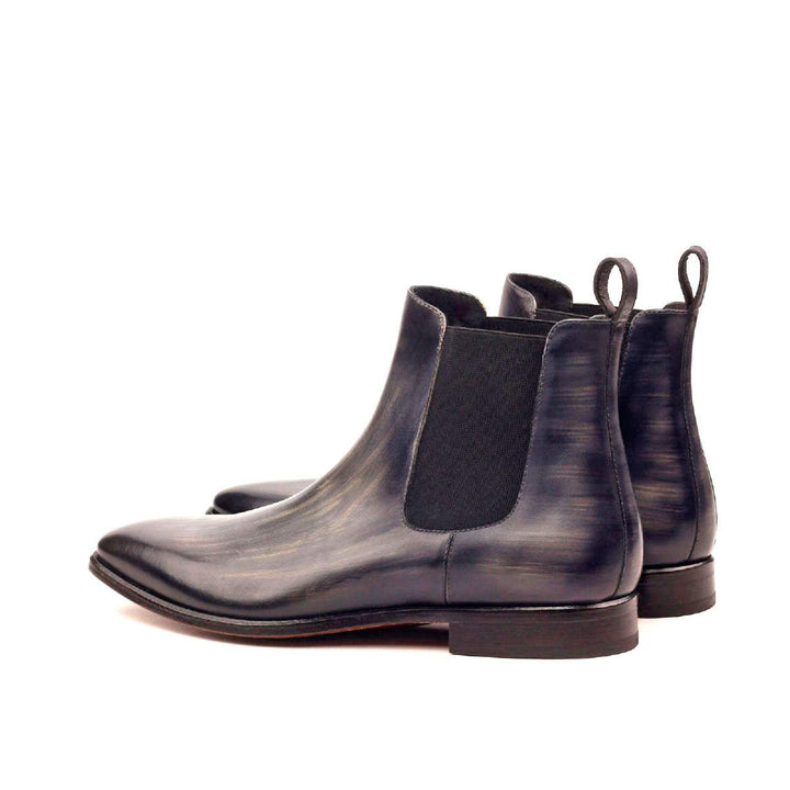 Men's Chelsea Boots Classic Patina Leather Grey 2429 4- MERRIMIUM