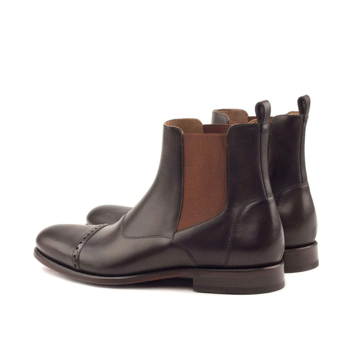 Men's Chelsea Multi Boots Leather Dark Brown 2879 4- MERRIMIUM