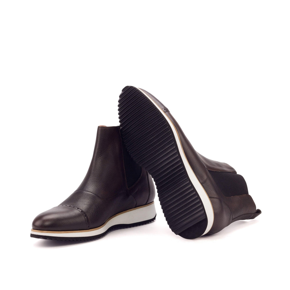 Men's Chelsea Multi Boots Leather Dark Brown 3241 2- MERRIMIUM