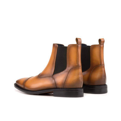Men's Chelsea Multi Boots Leather Goodyear Welt Brown 5235 4- MERRIMIUM