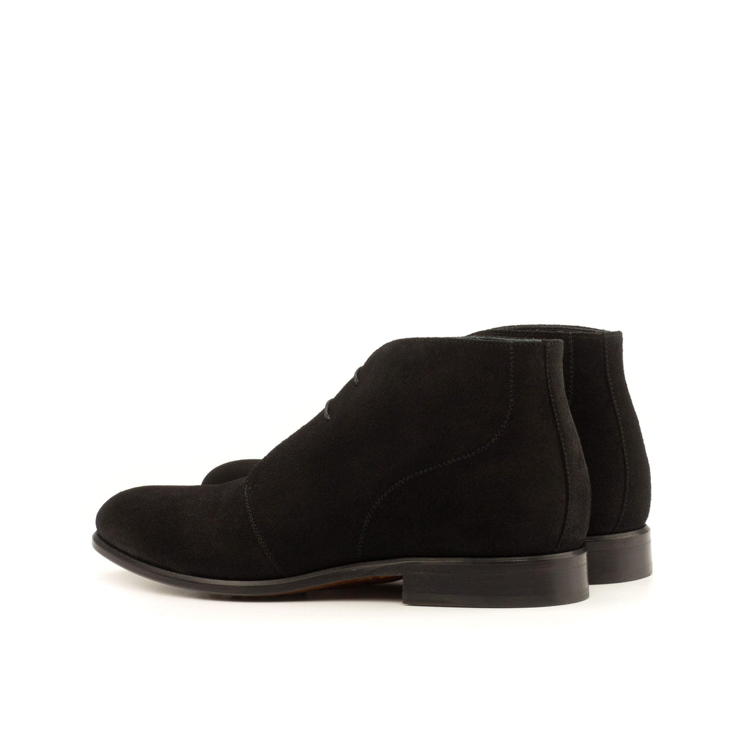 Men's Chukka Boots Leather Black 3947 4- MERRIMIUM