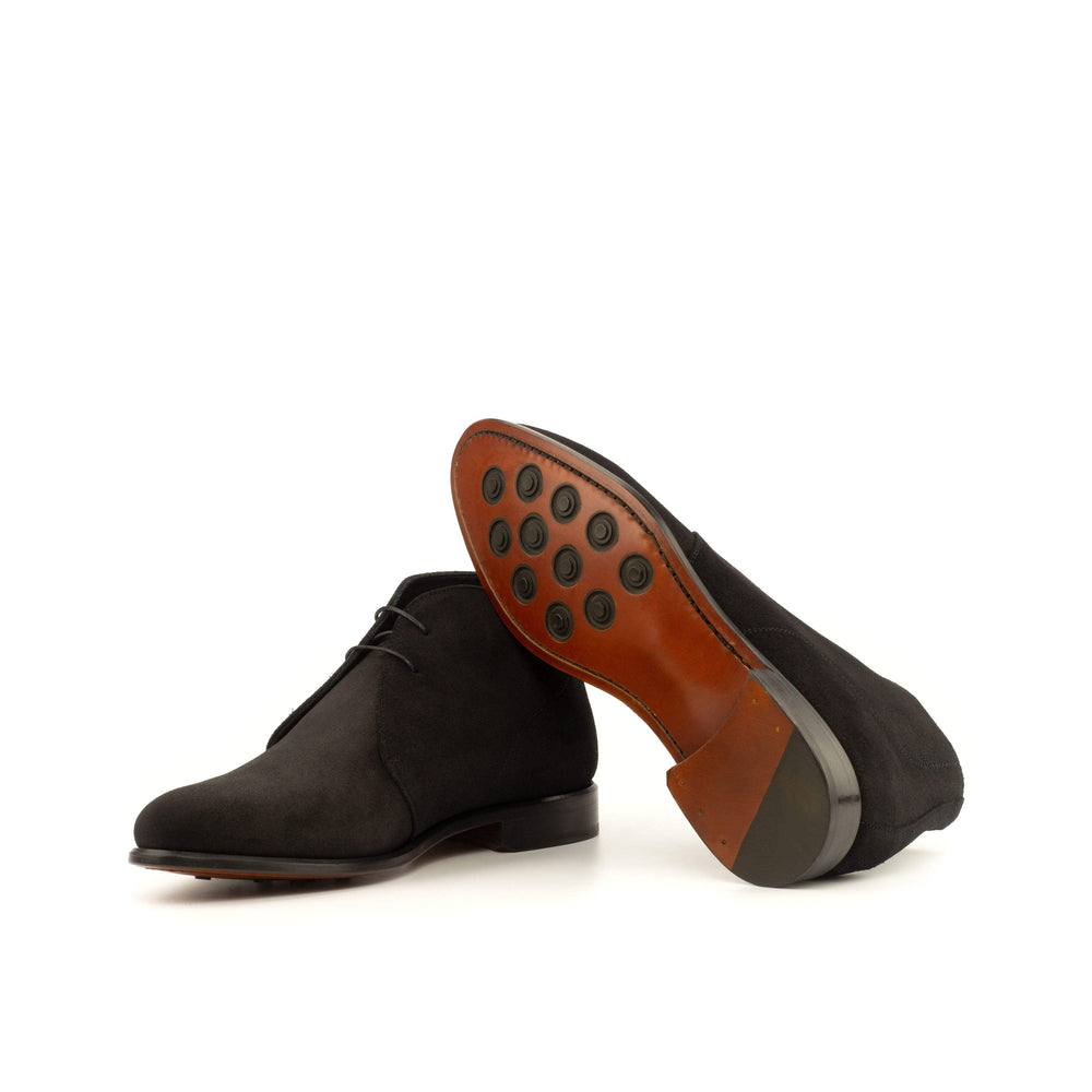 Men's Chukka Boots Leather Black 3947 2- MERRIMIUM