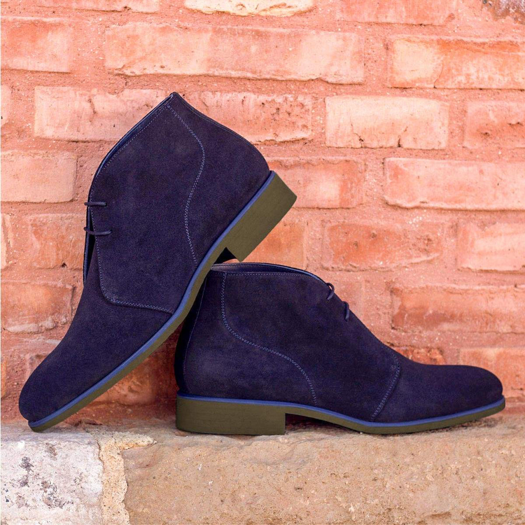 Men's Chukka Boots Leather Blue 2555 1- MERRIMIUM--GID-1367-2555