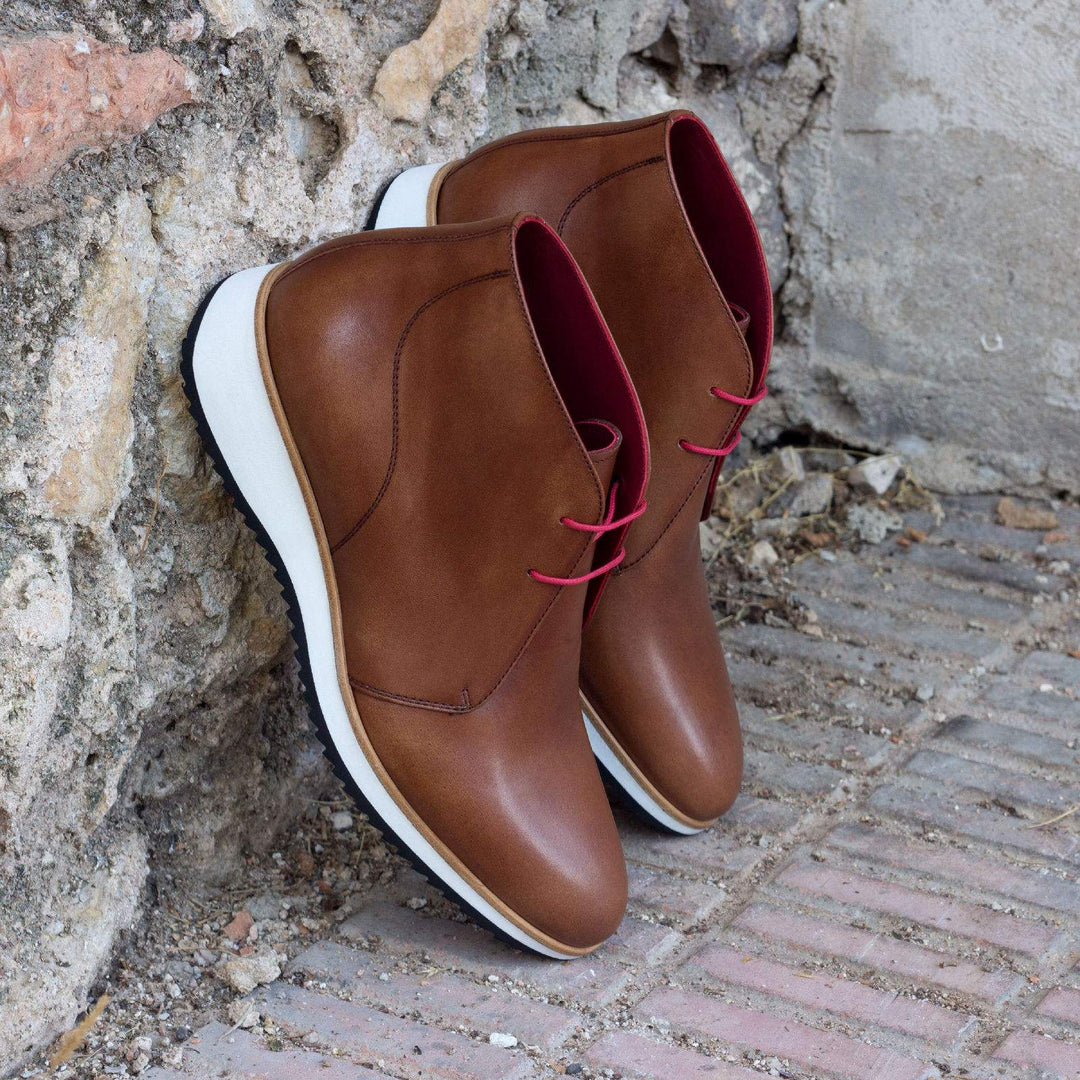 Men's Chukka Boots Leather Brown 2279 1- MERRIMIUM--GID-1367-2279