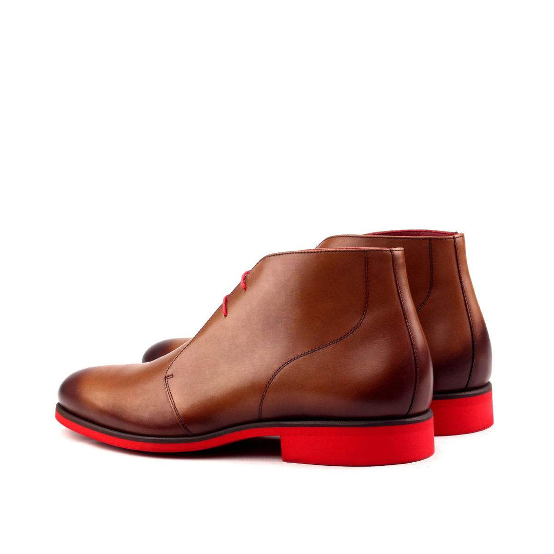 Men's Chukka Boots Leather Brown 2551 3- MERRIMIUM