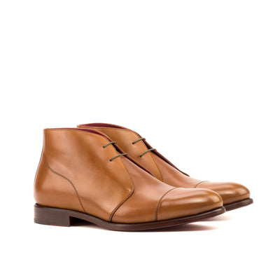 Men's Chukka Boots Leather Brown 3649 3- MERRIMIUM