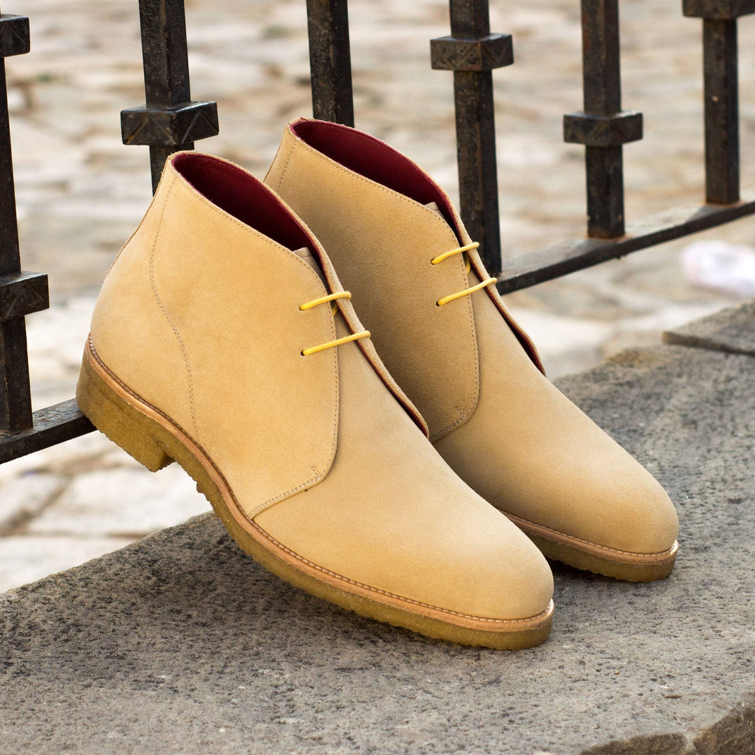 Men's Chukka Boots Leather Brown 3879 1- MERRIMIUM--GID-1367-3879