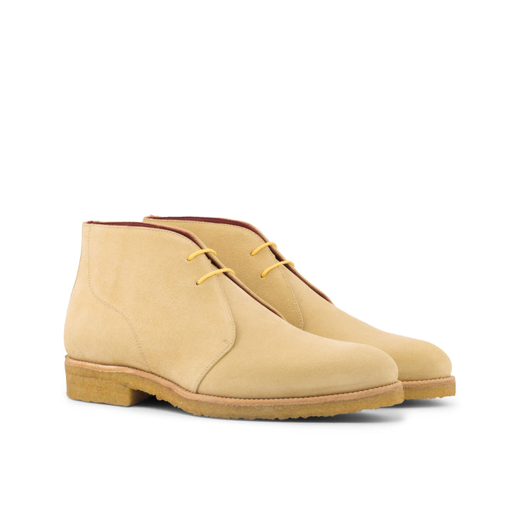 Men's Chukka Boots Leather Brown 3879 3- MERRIMIUM