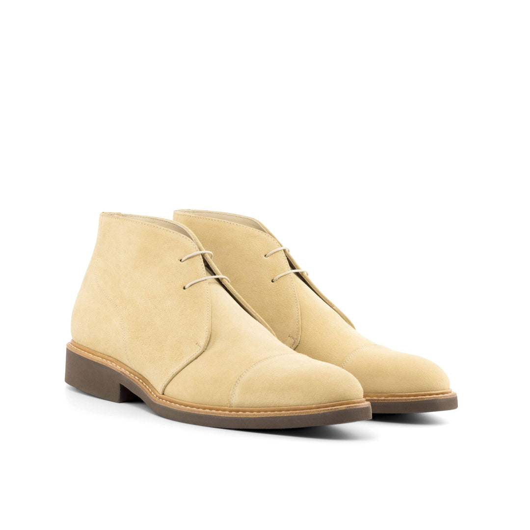 Men's Chukka Boots Leather Brown 4858 3- MERRIMIUM