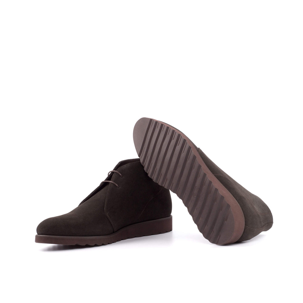 Men's Chukka Boots Leather Dark Brown 3966 2- MERRIMIUM