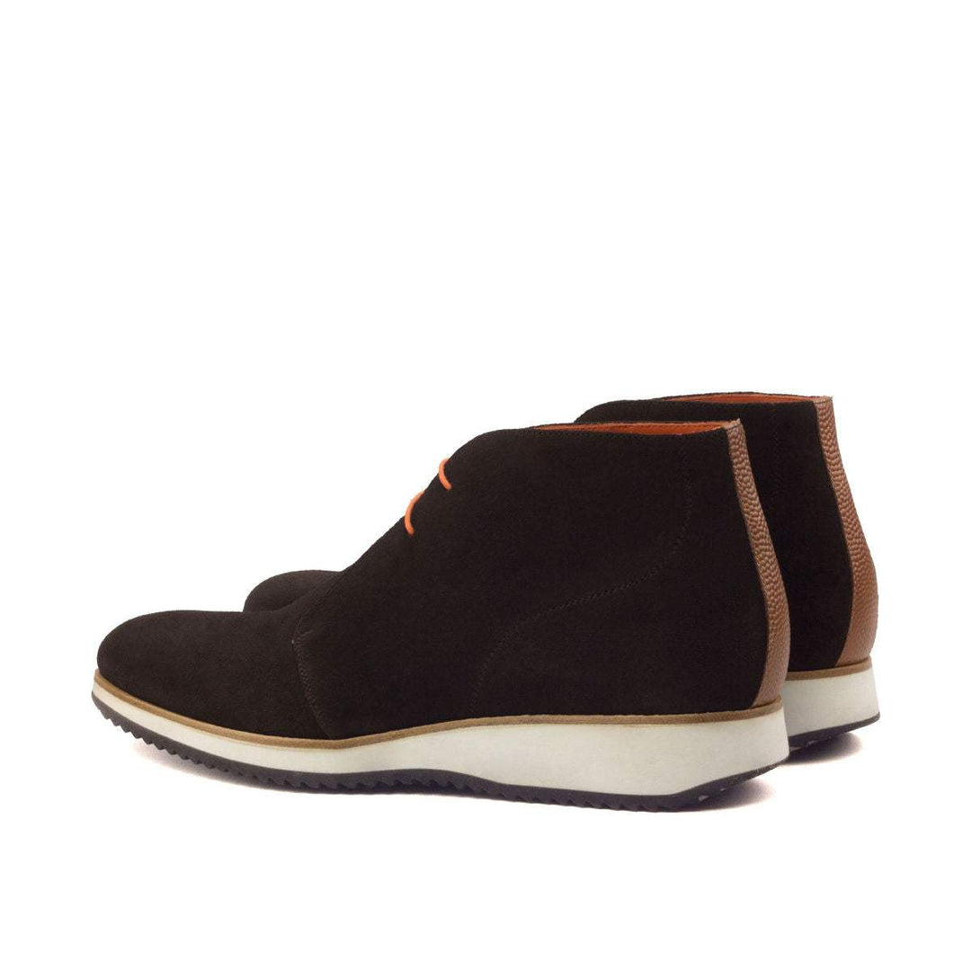 Men's Chukka Boots Leather Dark Brown Brown 2577 4- MERRIMIUM