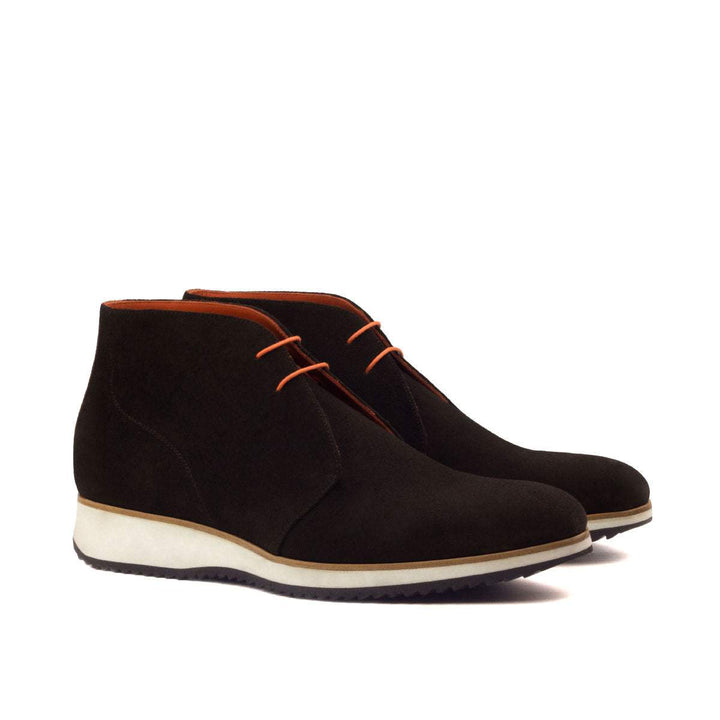 Men's Chukka Boots Leather Dark Brown Brown 2577 3- MERRIMIUM