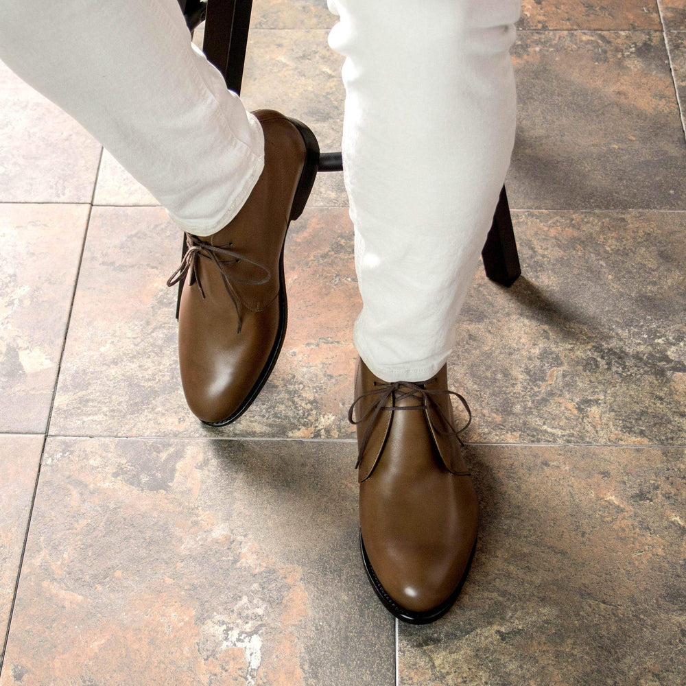 Men's Chukka Boots Leather Goodyear Welt 5417 2- MERRIMIUM