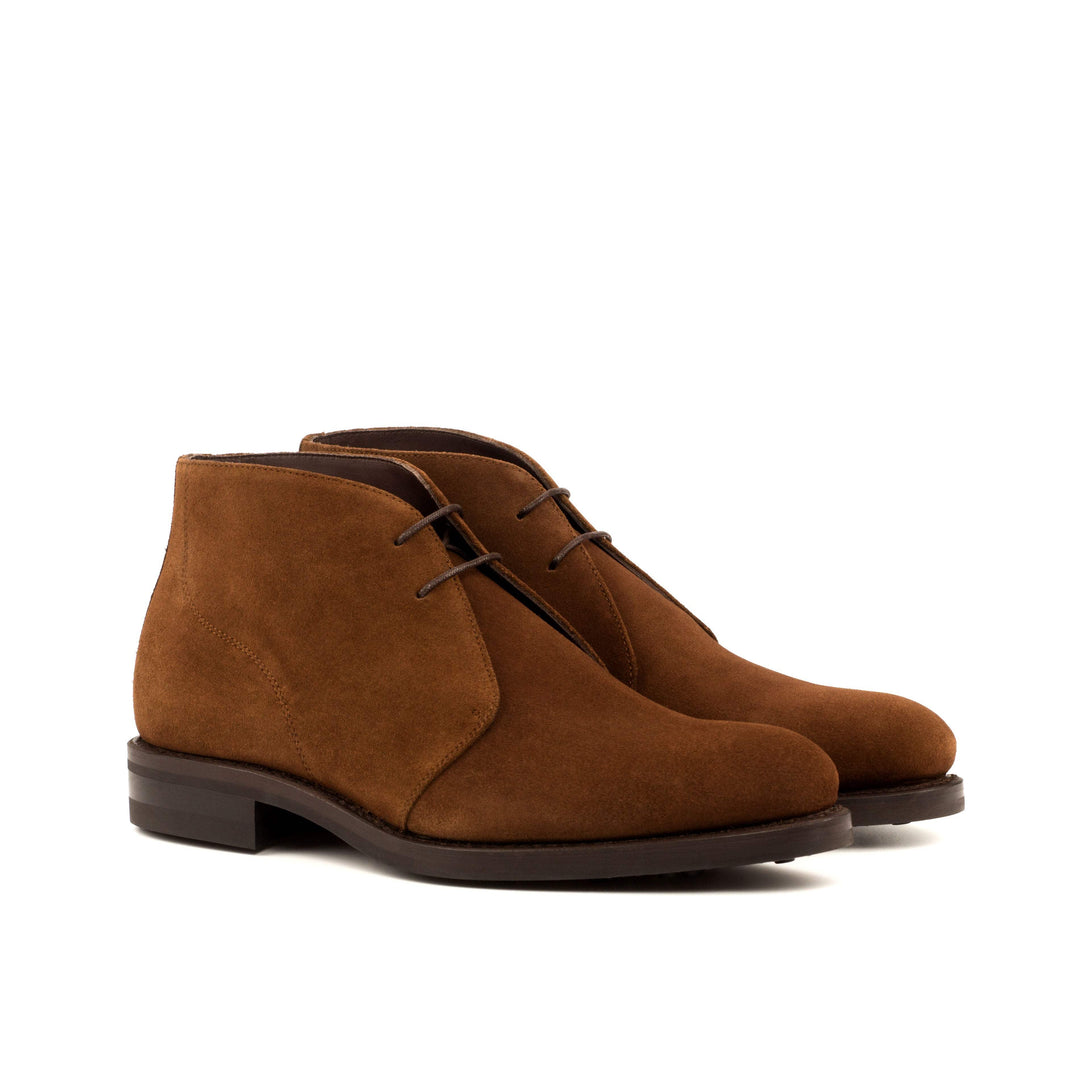 Men's Chukka Boots Leather Goodyear Welt Brown 3624 3- MERRIMIUM
