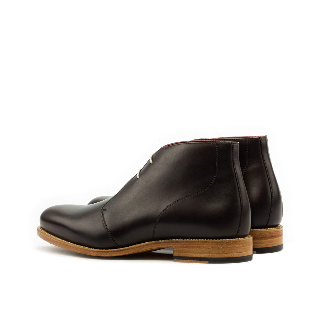 Men's Chukka Boots Leather Goodyear Welt Dark Brown 3597 4- MERRIMIUM