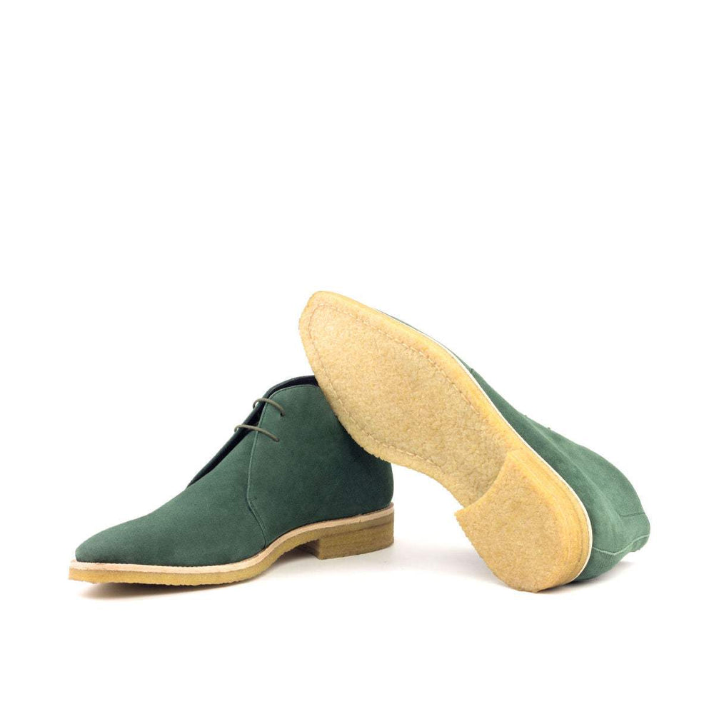 Men's Chukka Boots Leather Green 2606 2- MERRIMIUM