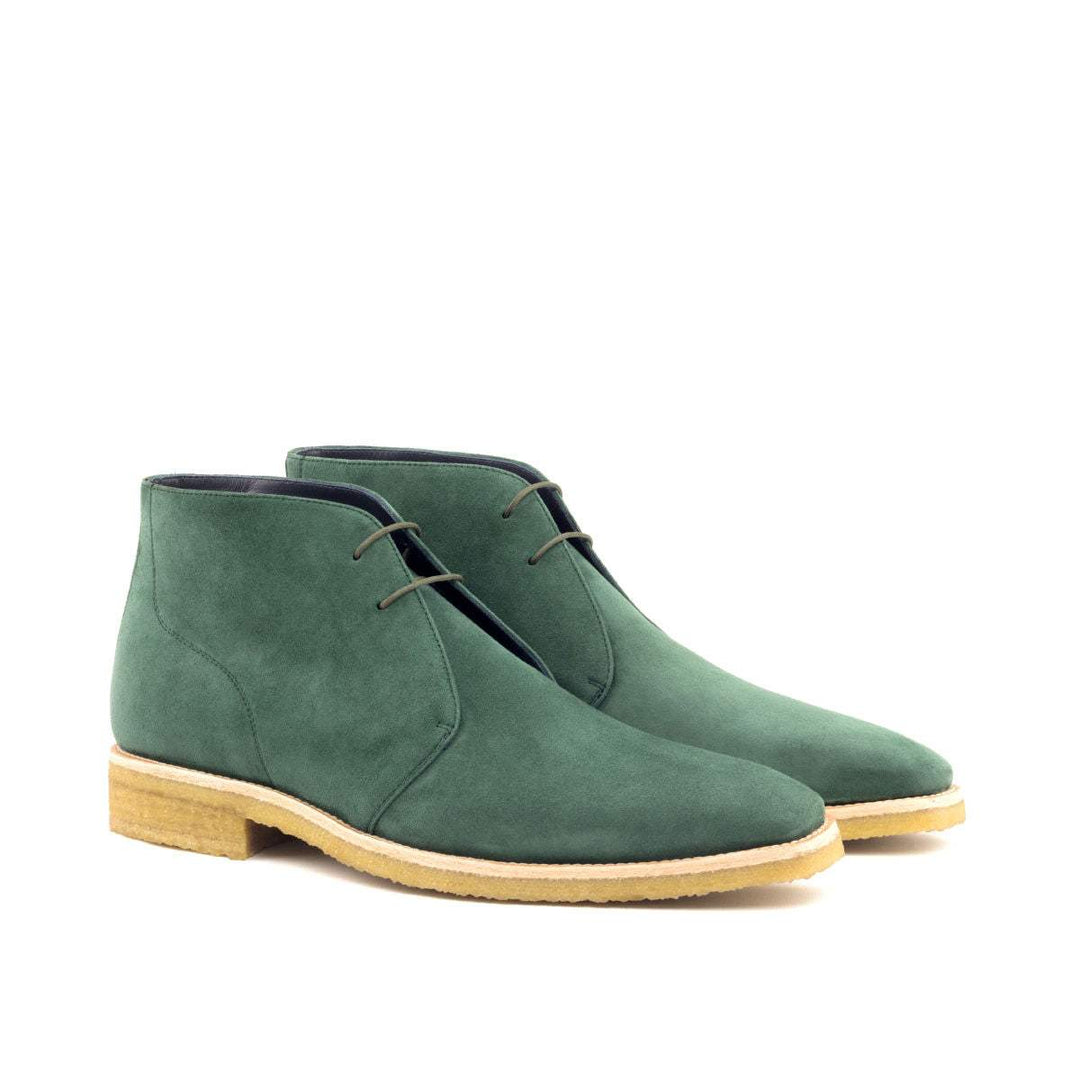 Men's Chukka Boots Leather Green 2606 3- MERRIMIUM