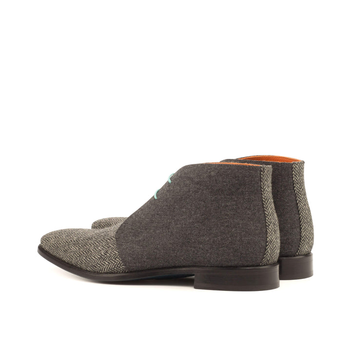 Men's Chukka Boots Leather Grey 3638 4- MERRIMIUM