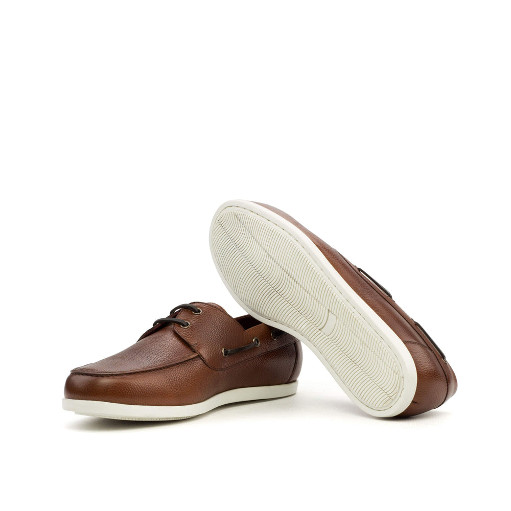 Men's Classic Boat Shoes Leather Brown 3623 2- MERRIMIUM