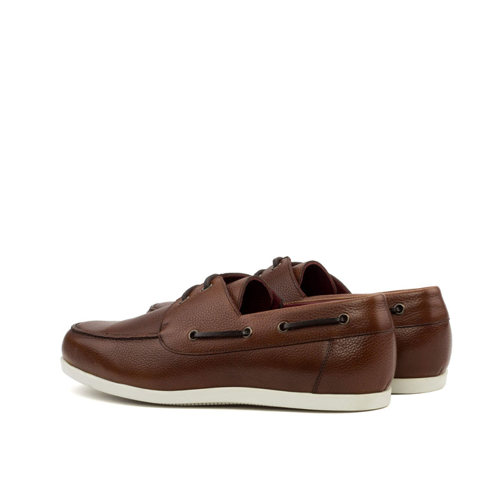 Men's Classic Boat Shoes Leather Brown 3623 4- MERRIMIUM