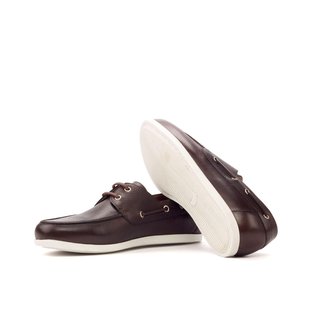 Men's Classic Boat Shoes Leather Dark Brown 3326 2- MERRIMIUM