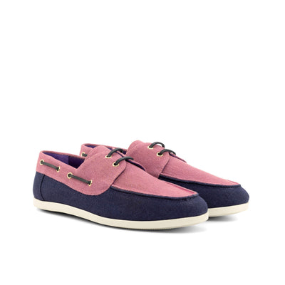 Men's Classic Boat Shoes Violet Blue 4743 3- MERRIMIUM