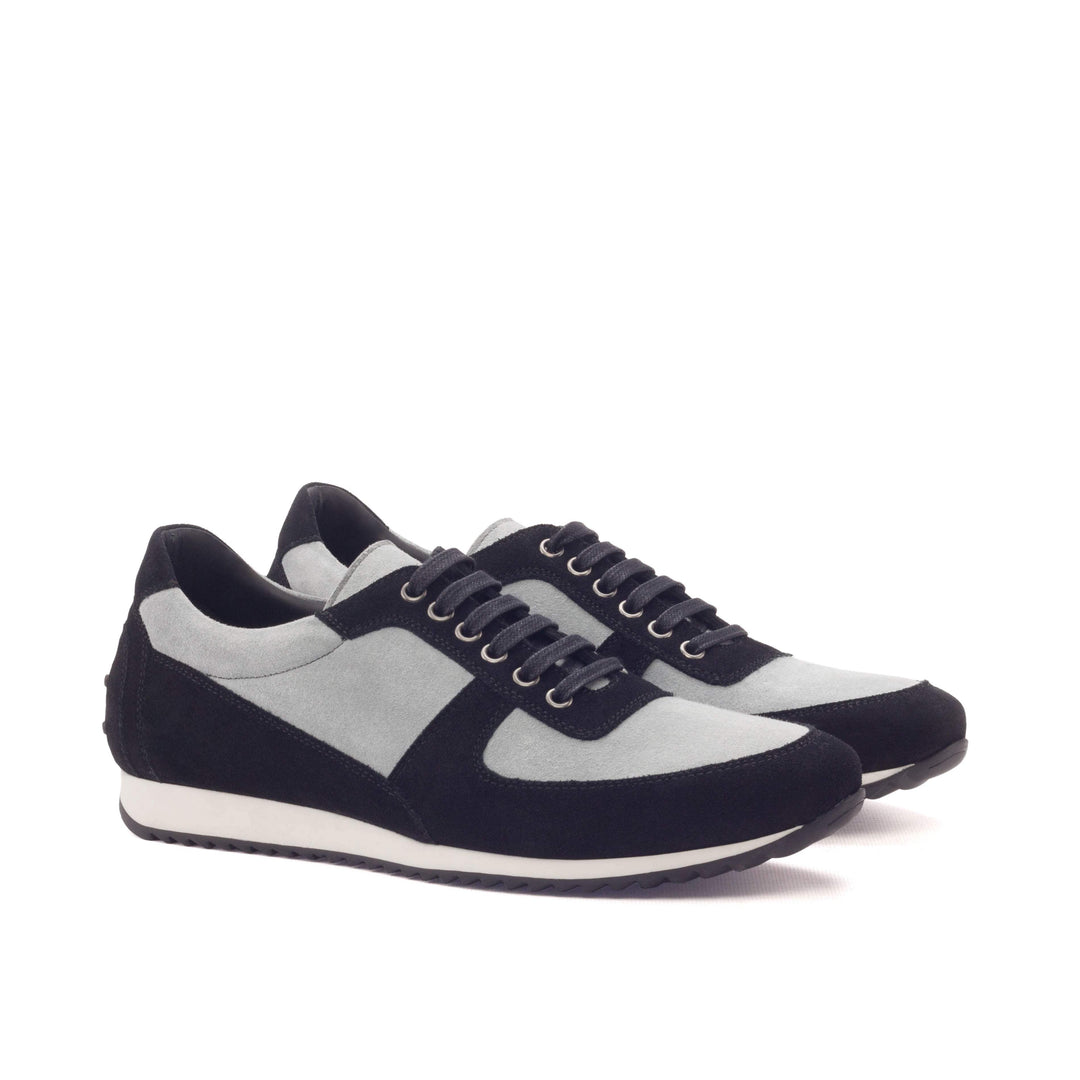 Men's Corsini Sneakers Leather Black Grey 3337 3- MERRIMIUM