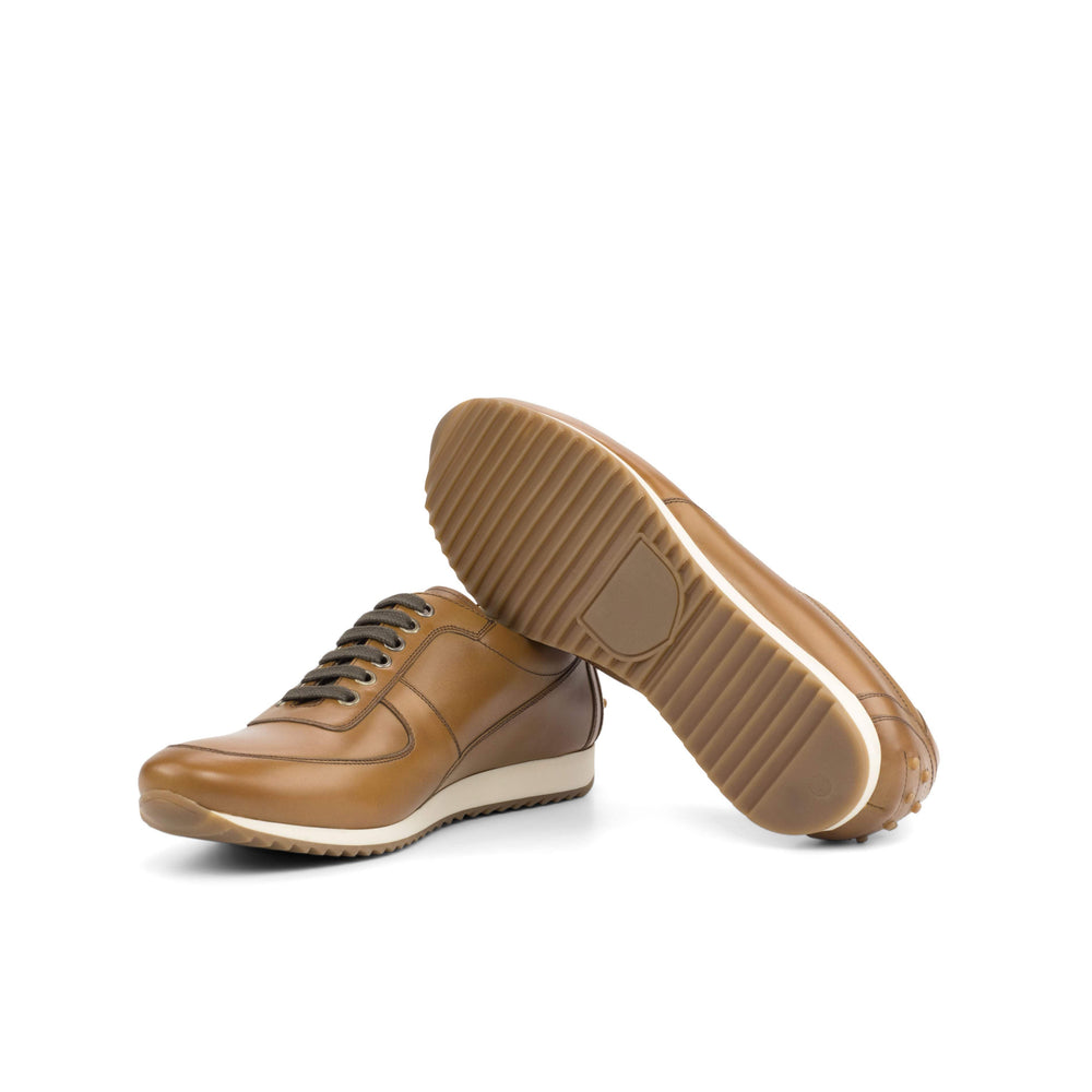 Men's Corsini Sneakers Leather Brown 4494 2- MERRIMIUM