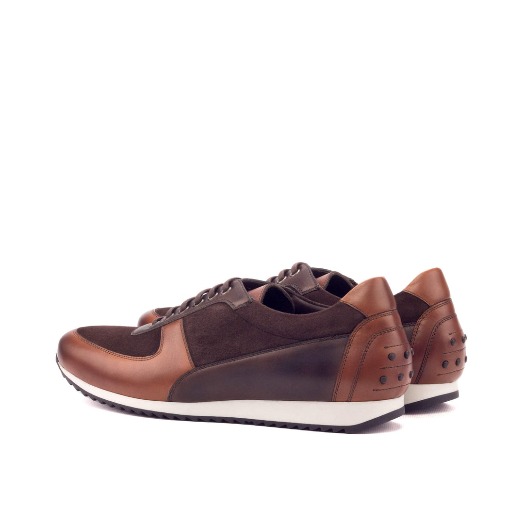 Men's Corsini Sneakers Leather Brown Dark Brown 3355 4- MERRIMIUM