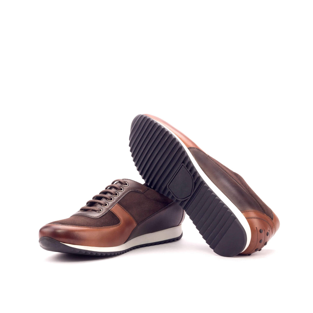 Men's Corsini Sneakers Leather Brown Dark Brown 3355 2- MERRIMIUM