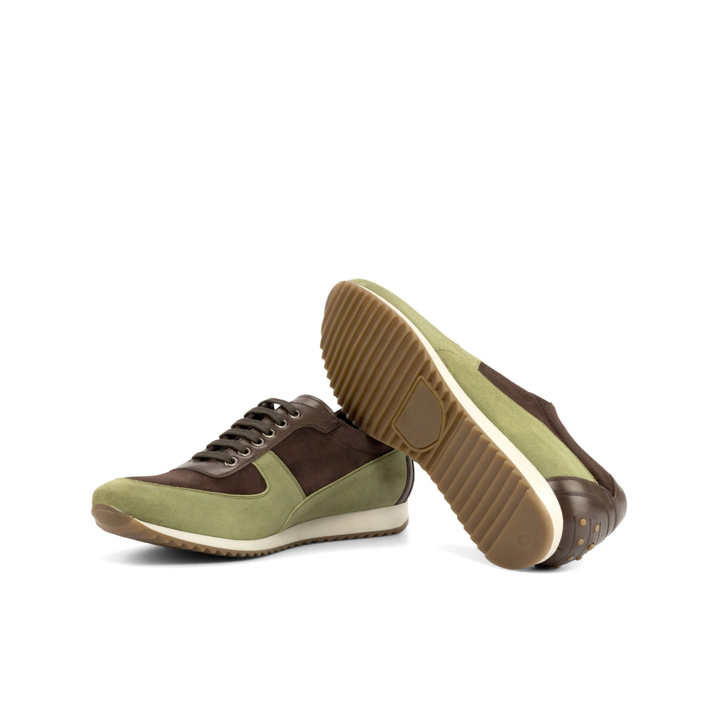 Men's Corsini Sneakers Leather Dark Brown Brown 4882 2- MERRIMIUM