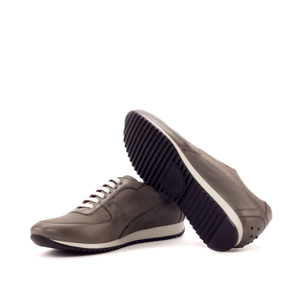 Men's Corsini Sneakers Leather Grey 3183 2- MERRIMIUM