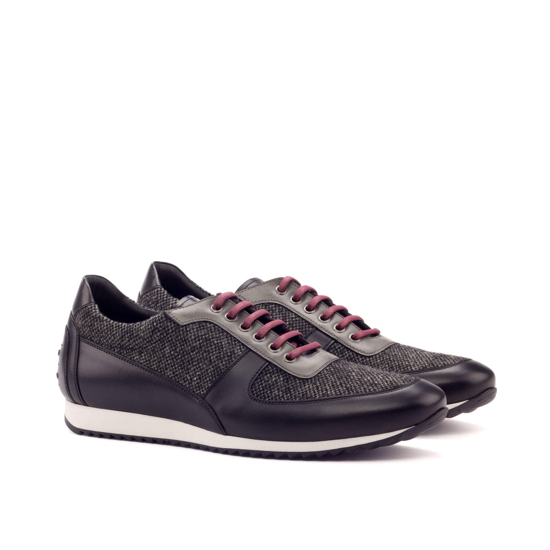 Men's Corsini Sneakers Leather Grey Black 3176 3- MERRIMIUM