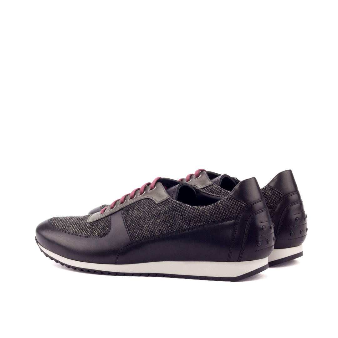 Men's Corsini Sneakers Leather Grey Black 3176 4- MERRIMIUM