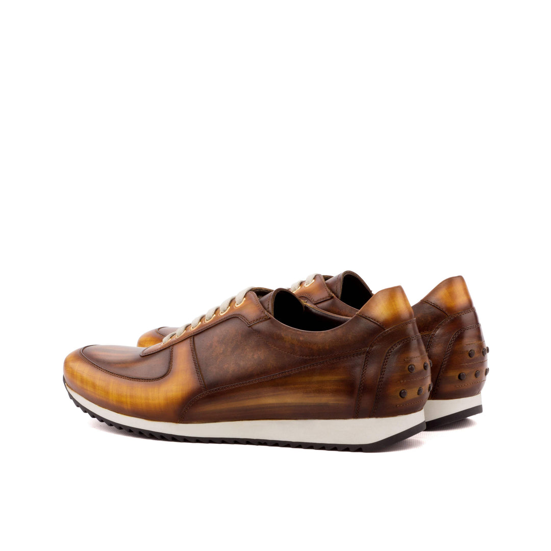 Men's Corsini Sneakers Patina Brown Dark Brown 3554 4- MERRIMIUM