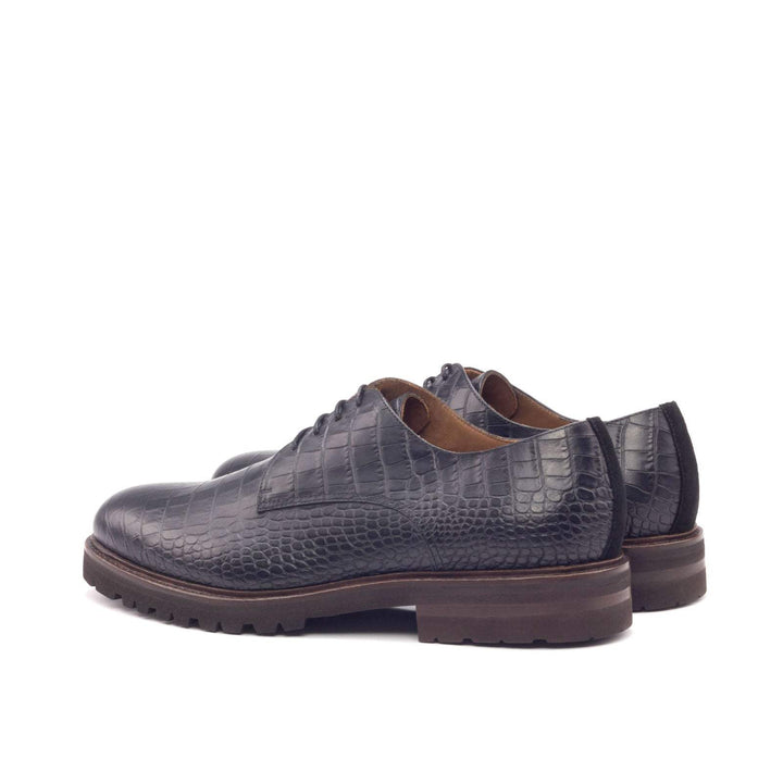 Men's Derby Shoes Leather Black 2987 4- MERRIMIUM